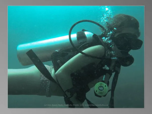 A stock photo of a scuba diver (Be My Travel Muse)