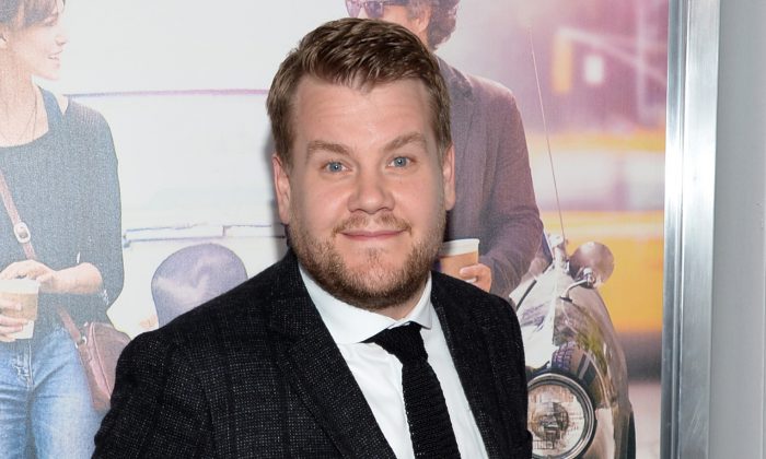 James Corden attends the premiere of "Begin Again" on June 25 in New York. Corden will host CBS' The Late Late Show in 2015 after Craig Ferguson steps down. (Evan Agostini/Invision/AP)