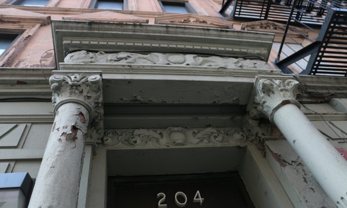 Randolph House in Harlem, New York, on March 25, 2014. It’s part of NYCHA's aging house portfolio. (Allen Xie/Epoch)