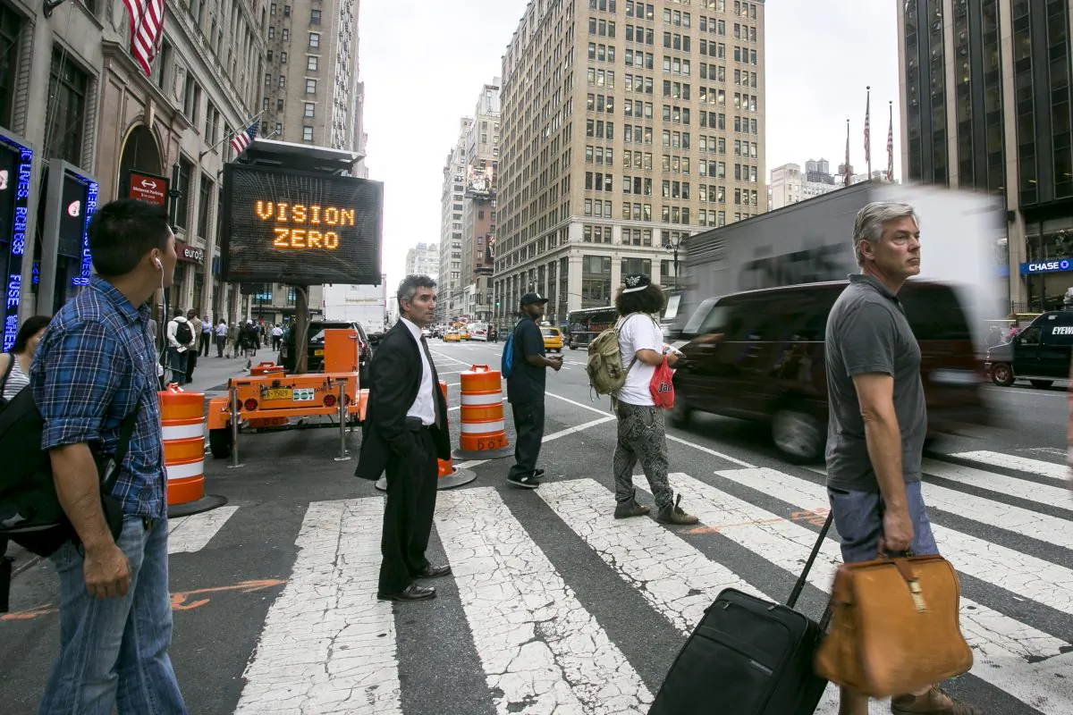 A file photo shows the Penn Station area where the shooting took place. (Samira Bouaou/Epoch Times)