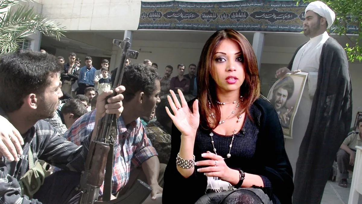 Souhir Ahmed Riadh, the sister of director Samir, is seen in a screenshot from "Iraqi Odyssey," a documentary about their middle class family and the travails of their homeland. (Courtesy TIFF)