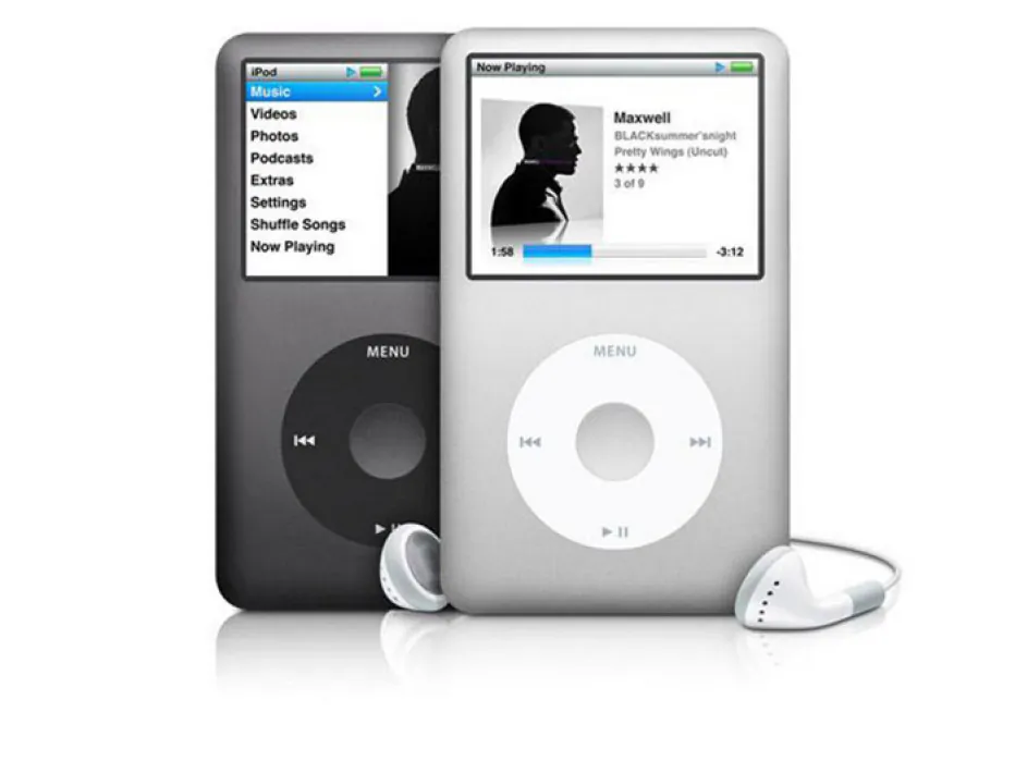 Apple iPod Classic (Courtesy of Apple)