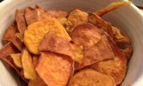 Easy Homemade and Healthy Sweet Potato Chips