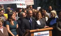 Schneiderman Kicks Off Campaign With Rally