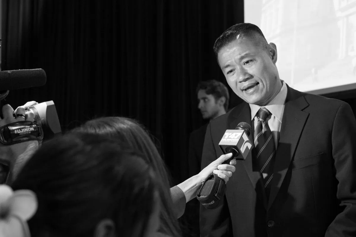 John Liu in Manhattan in 2012. He said Tuesday to the Daily News that he would concede to incumbent Senator Tony Avella. (Benjamin Chasteen/The Epoch Times)