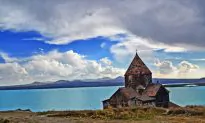 Lake Sevan and Armenian Countryside