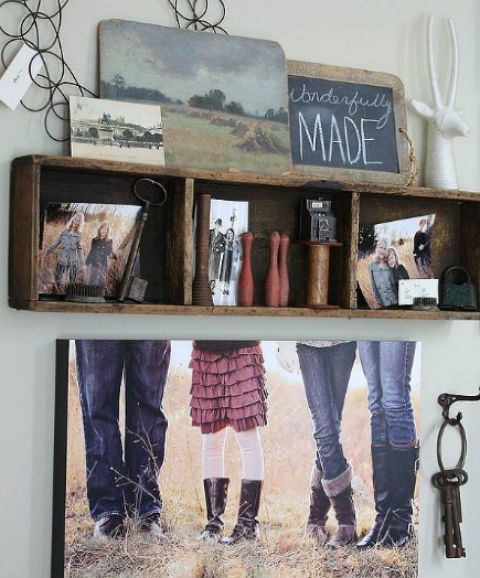 Gallery Wall via Hometalker Finding Home