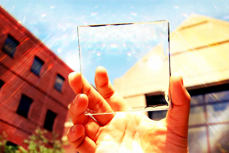 Glass that turns to Salar panel (Courtesy of thegadgetflow.com)