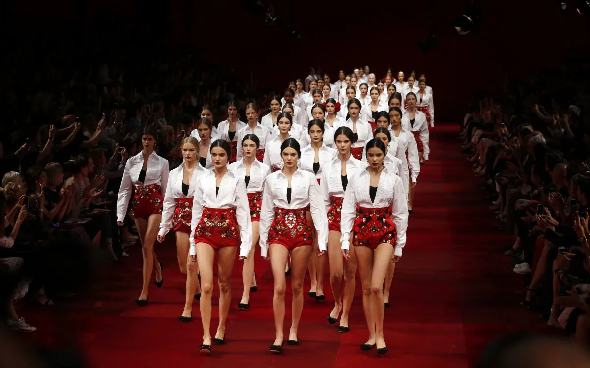 Fashion journalist and don’t like it? Tough. (AP Photo/Luca Bruno)