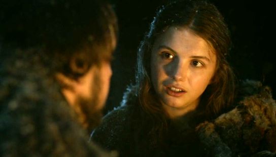 Hannah Murray as Gilly in Game of Thrones. She has had an alleged nude photo leaked online. 