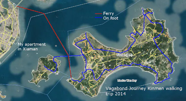 The Road Ahead: Wade to Walk Kinmen Island