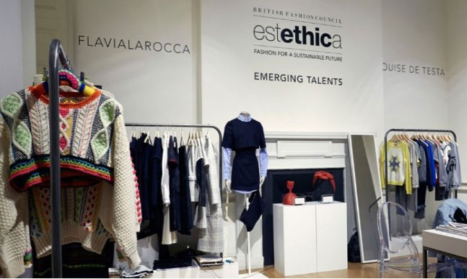 Estethica is the leading showroom for sustainable fashion during London Fashion Week
