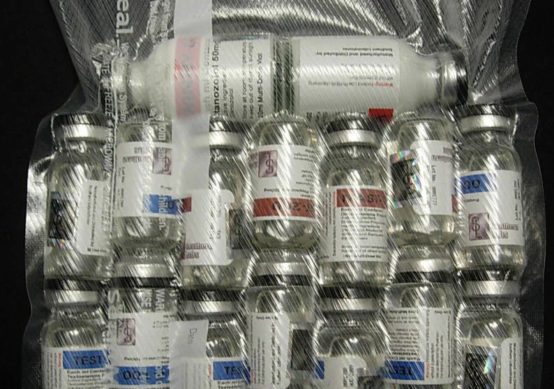 This image is an image taken during the September 2007 Anabolic Steroid "Operation raw deal" bust. The image is public domain because it was taken by the Drug Enforcement Administration. This is an image of capsules of various anabolic steroids.