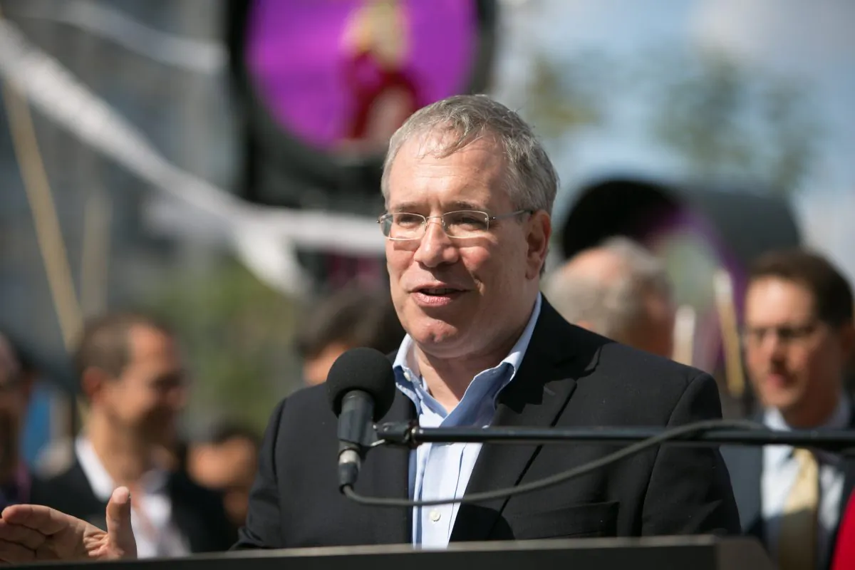 New York City Comptroller Scott M. Stringer attends High Line At The Rail Yards Dedication and Opening Ceremony at Highline in New York City on Sept. 20, 2014. (Jason Carter Rinaldi/Getty Images)
