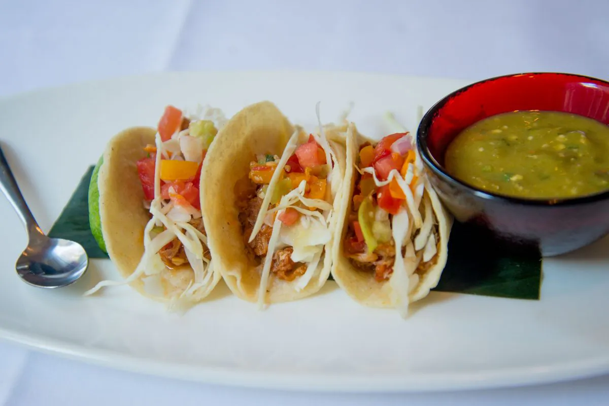 Taquitos de Tinga Poblana (Courtesy of Rosa Mexicano)