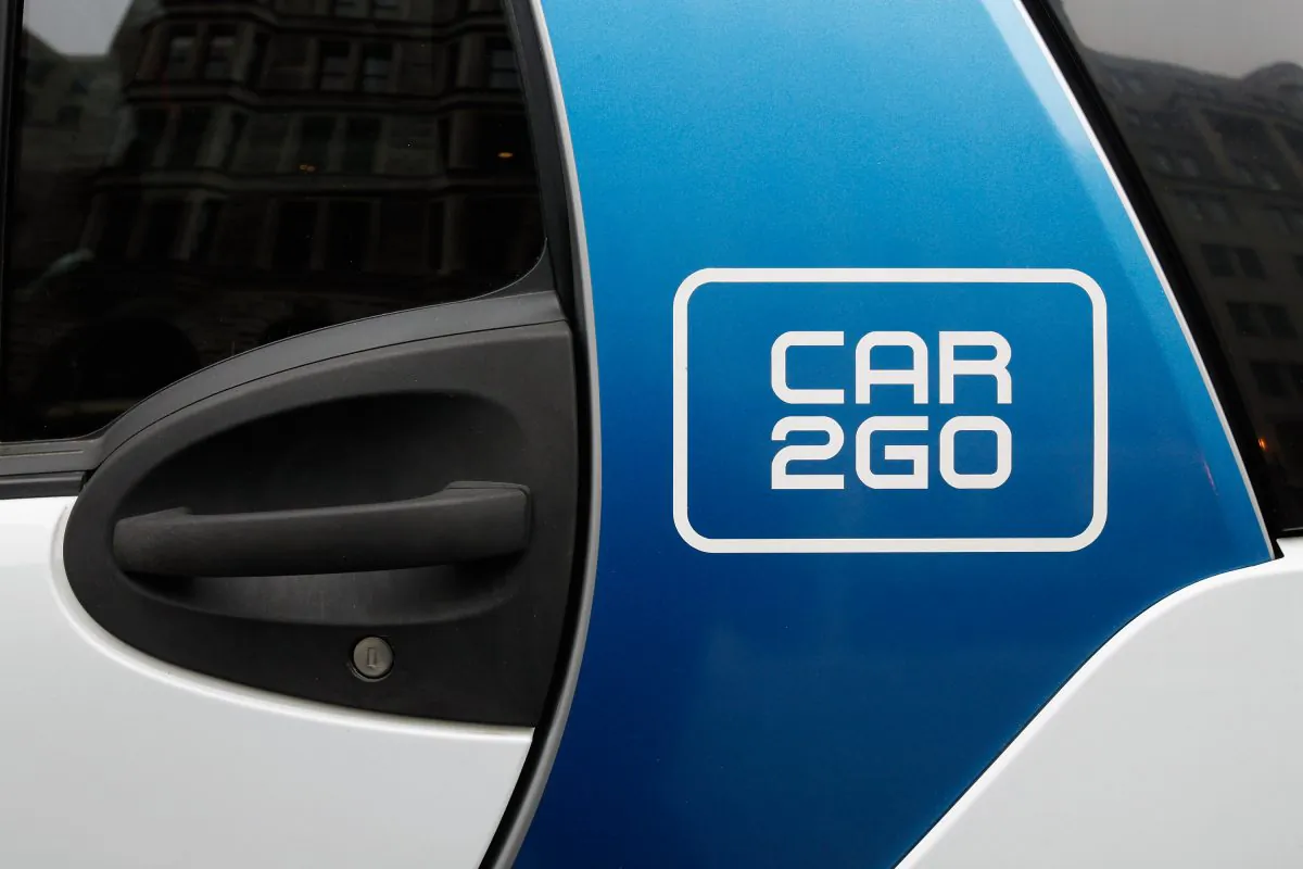A Car2Go vehicle is on display March 22, 2012, in Washington, DC. (Chip Somodevilla/Getty Images)