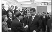 A Milder Tone to Hong Kong Seen in Xi Jinping’s Meeting With Hong Kong Tycoons