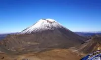 Walking Through Mordor in Tongariro