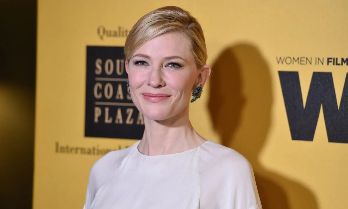 Cate Blanchett arrives at the Women In Film 2014 Crystal And Lucy Awards at the Hyatt Regency Century Plaza on Wednesday, June 11, 2014, in Los Angeles. (Photo by John Shearer/Invision/AP)