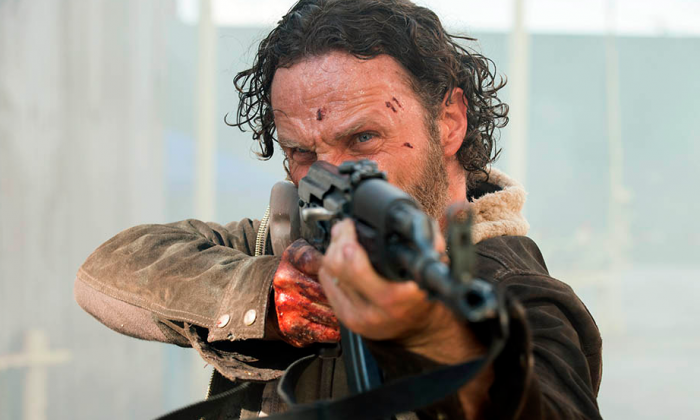 Rick Grimes (Andrew Lincoln) in episode 1 of season 5. (Gene Page/AMC)