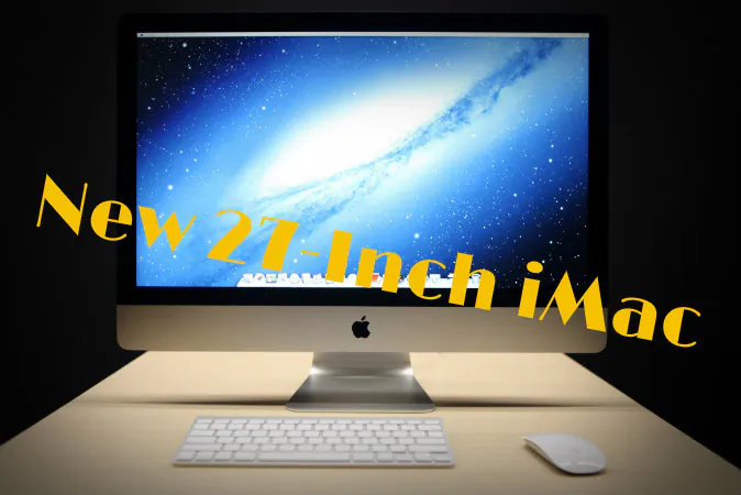 The new generation iMac is seen during Apple's special event at the California Theatre in San Jose, Calif on Oct. 23, 2012. (Kimihiro Hoshino/AFP/Getty Images; effects added by Epoch Times)