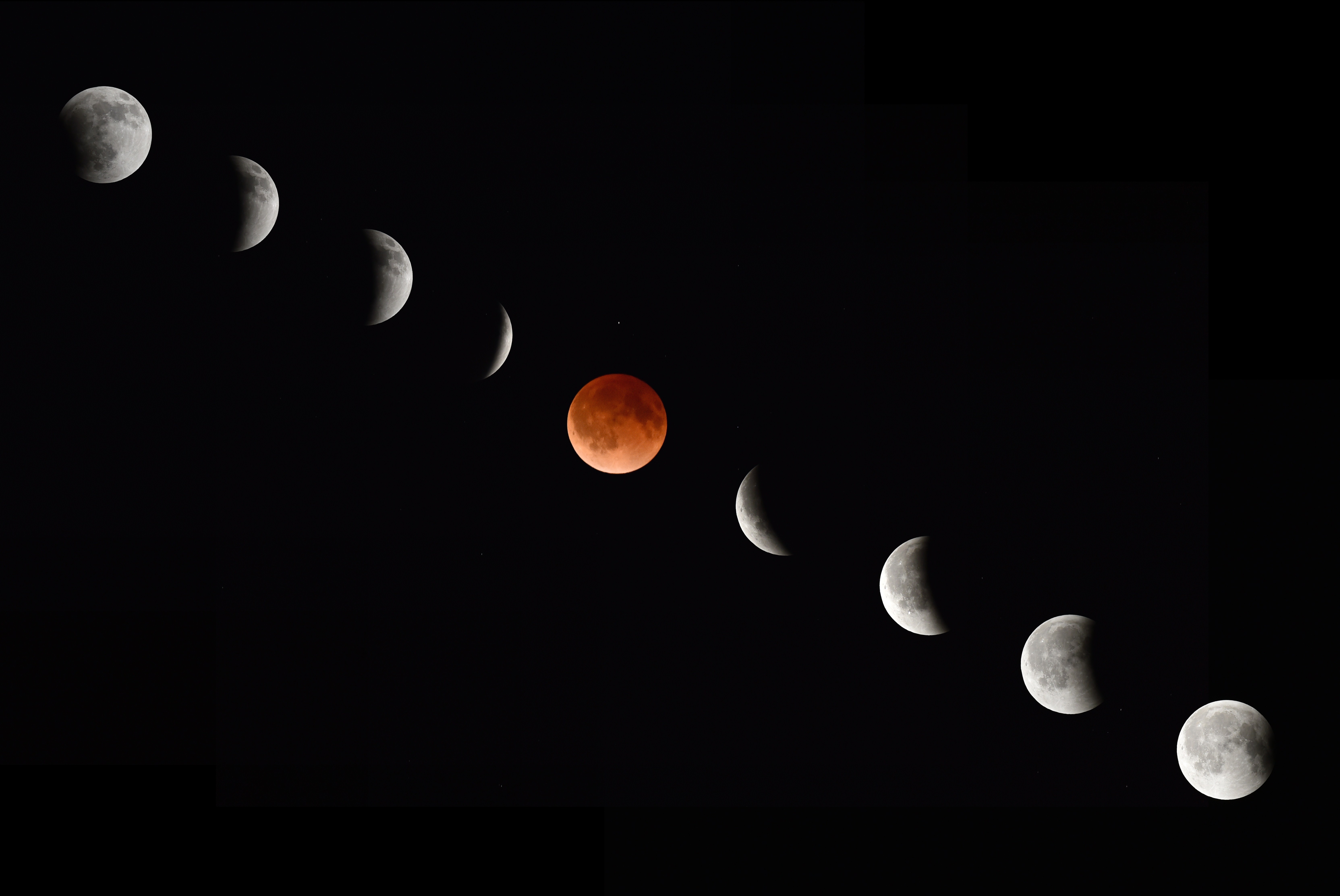 Лже луна. Лунное затмение 2. (Полутеневое лунное затмение. Красная Луна). Лунное затмение 1999. Полное затмение Луны.