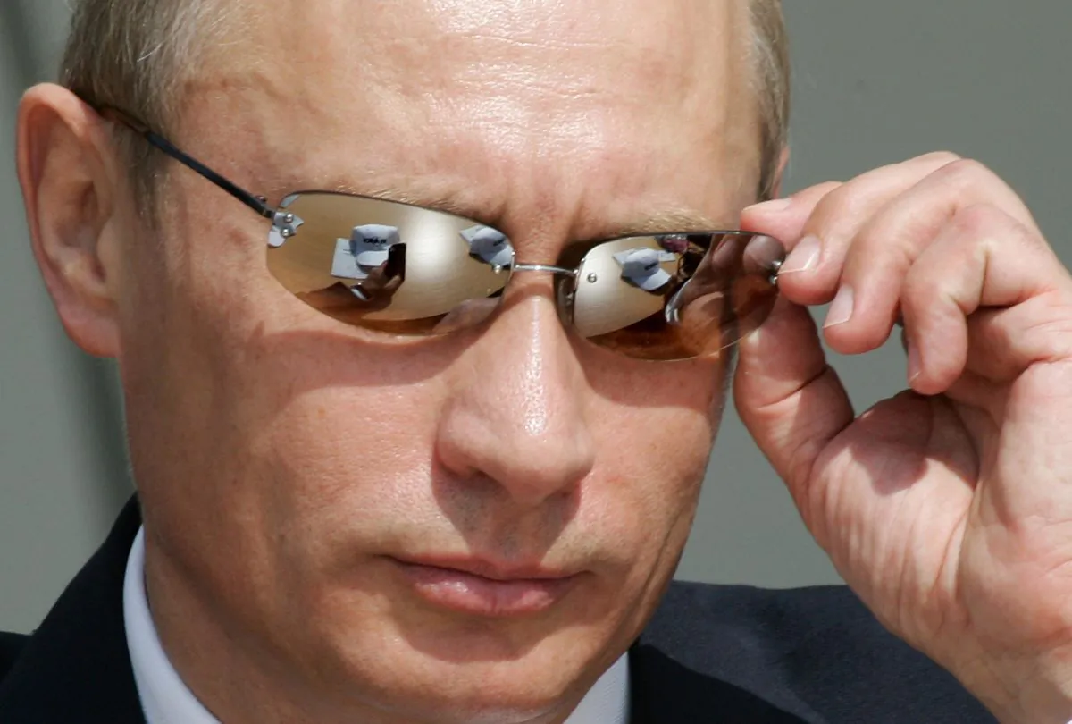 Russian President Vladimir Putin in Aug. 2005. (MLADEN ANTONOV/AFP/Getty Images)