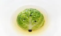 Recipe: Stuffed Kale with Chicken, Ginger and Lemon Broth
