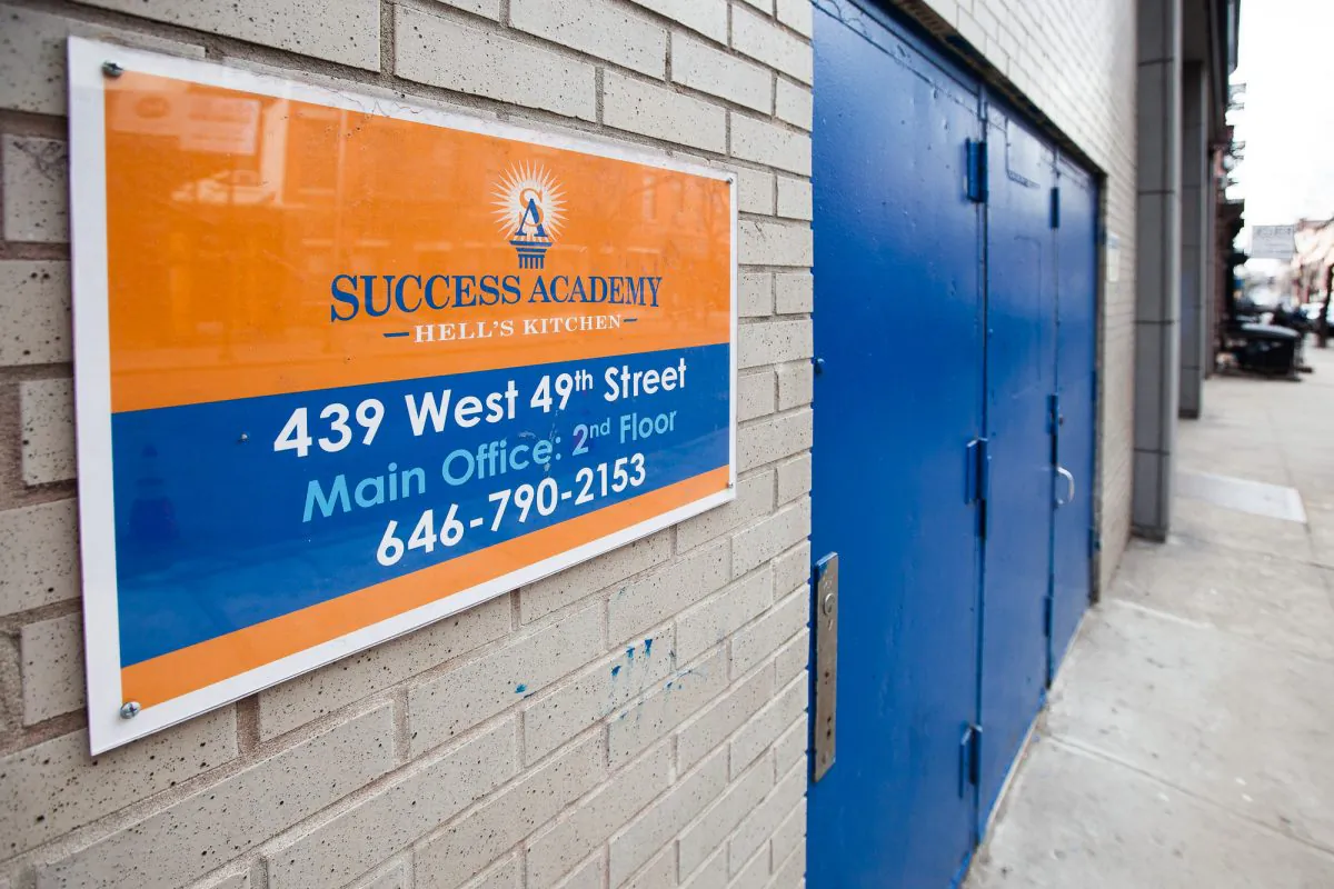 Success Academy Hell's Kitchen in Midtown Manhattan, New York, Apr. 17, 2014. The school had only 138 students last year, instead of the 190 authorities had planned for. (Petr Svab/Epoch Times)