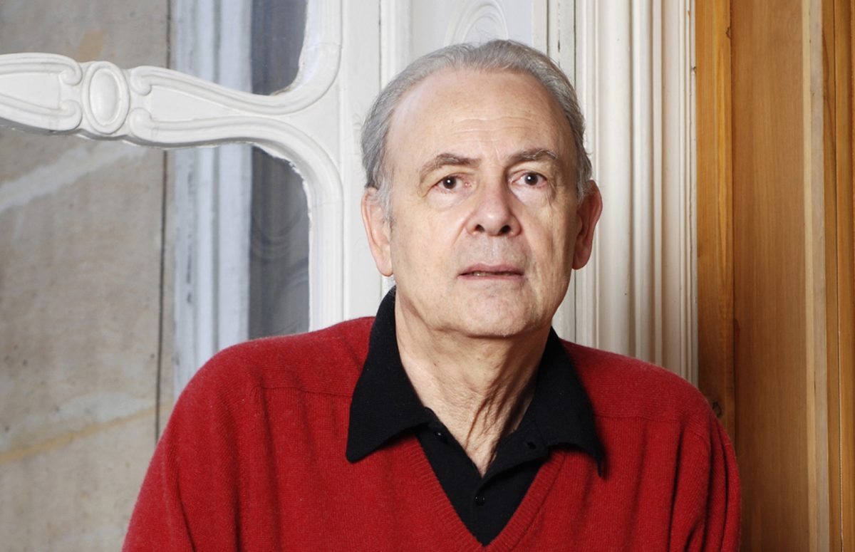 French novelist Patrick Modiano poses for a photograph. Patrick Modiano of France has won the 2014 Nobel Prize for Literature, it was announced Thursday, Oct. 9, 2014. (AP Photo/Catherine Helie, Gallimard)