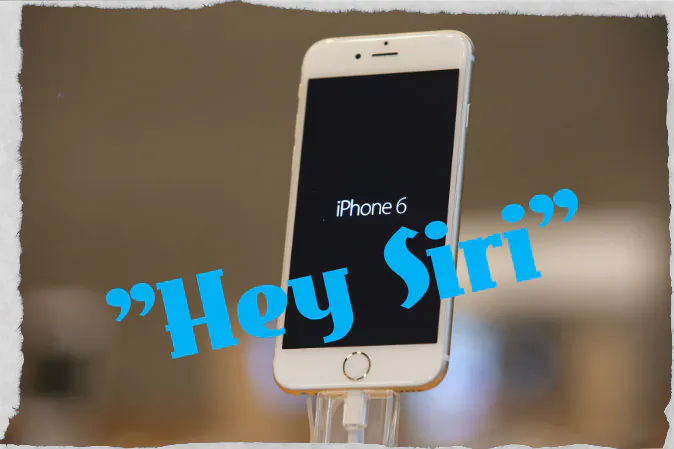 An Apple iPhone 6 stands on display at the Apple Store on the first day of sales of the new phone in Berlin Germany on Sept.19, 2014. (Sean Gallup/Getty Images; effects added by Epoch Times)