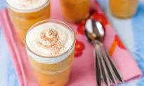 Spiced Pumpkin Mousse With Coconut Whipped Cream
