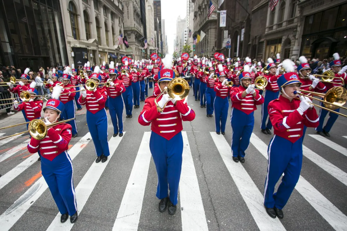 The New York City Columbus Day Parade in the borough of Manhattan in New York City on Oct. 13, 2014. (Samira Bouaou/Epoch Times)