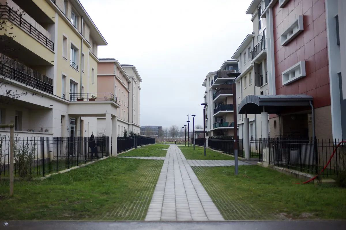 A residential complex in Bussy-Saint-Georges, in the Department 77, France. (Lionel Bonaventure/AFP/Getty Images)