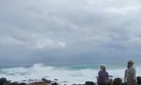 Hurricane Ana Off South Coast of Hawaii