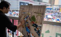 Hong Kong Painter Perry Dino Praises Peaceful Umbrella Movement