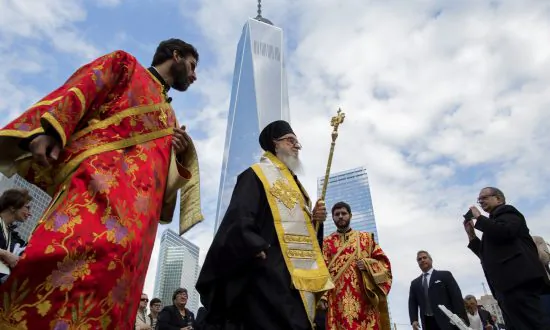 Site for Greek Church Near WTC Blessed