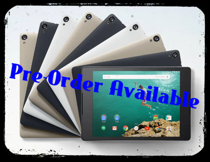 Nexus 9 (Courtesy of Google Inc.; effects added by Epoch Times)