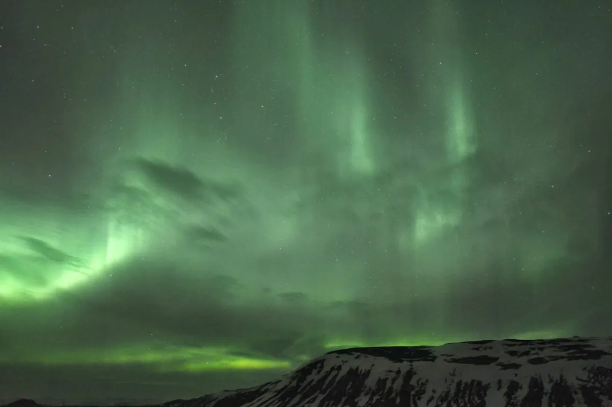 Northen lights in Iceland (