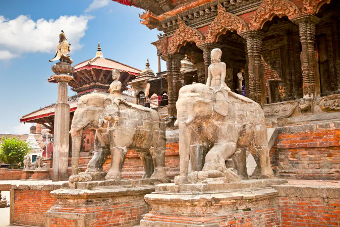 Temples at Durbar Sqaure in Patan (Shutterstock*)