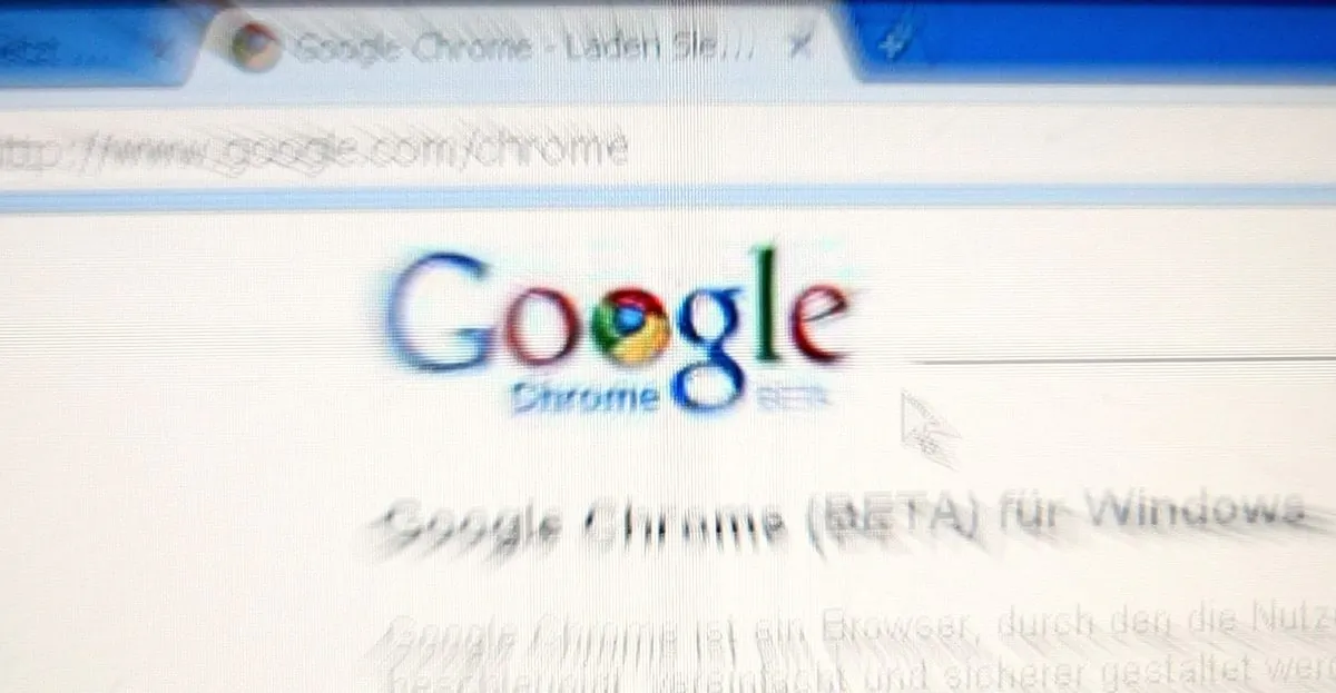 In this photo illustration Google's Chrome, Google Inc.'s new Web browser is displayed on an laptop. (Alexander Hassenstein/Getty Images)