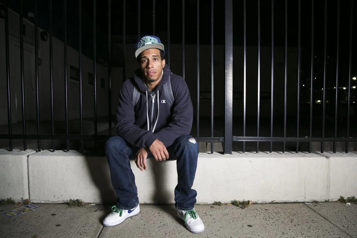 Anthony Cruz, 30, in the Bronx, New York, on Oct. 20, 2014. (Samira Bouaou/Epoch Times)