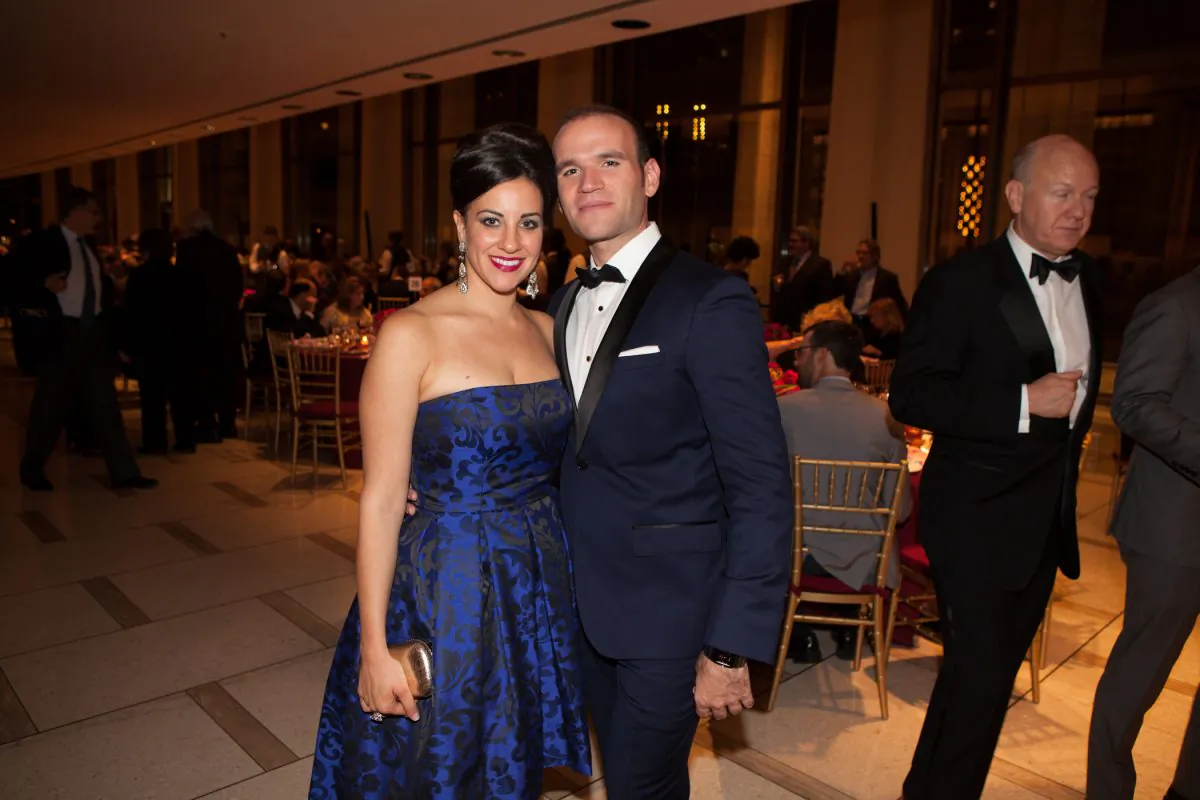 Soprano Joyce El-Khoury and tenor Michael Fabiano sang a duet from Massenet’s “Mano” at the annual Richard Tucker Gala at Avery Fisher Hall. Fabiano won this year’s Richard Tucker Award. (Dario Acosta Photography/Richard Tucker Music Foundation)