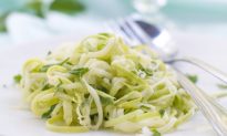 World Pasta Day 2014: Vegan Zucchini Pasta With Coconut Guacamole