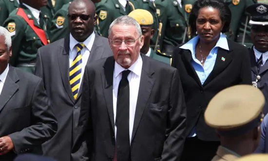 White Zambian Named Acting President
