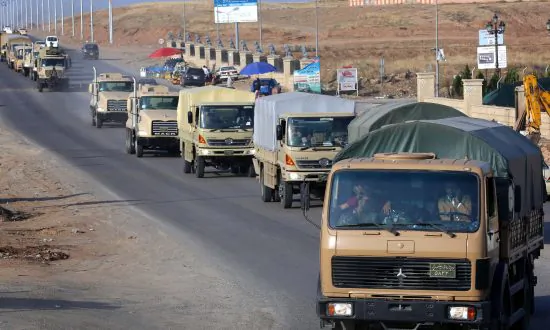 Small Iraqi Peshmerga Force Enters Syrian Town