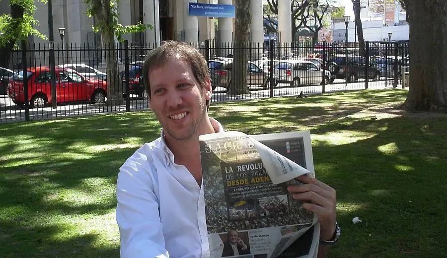 Buenos Aires, Argentina: Andrés Orden, 28, Self Employed: Yes, absolutely. I would fight for democracy because without a doubt it is much better than a totalitarian government. And I would do it the same way as the students and young people do in Hong Kong—protesting, taking over the streets, resisting without violence.