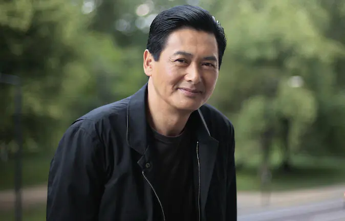Chinese actor Chow Yun-fat poses for photographs during a photocall in London, on June 17, 2008. (Shaun Curry/AFP/Getty Images)