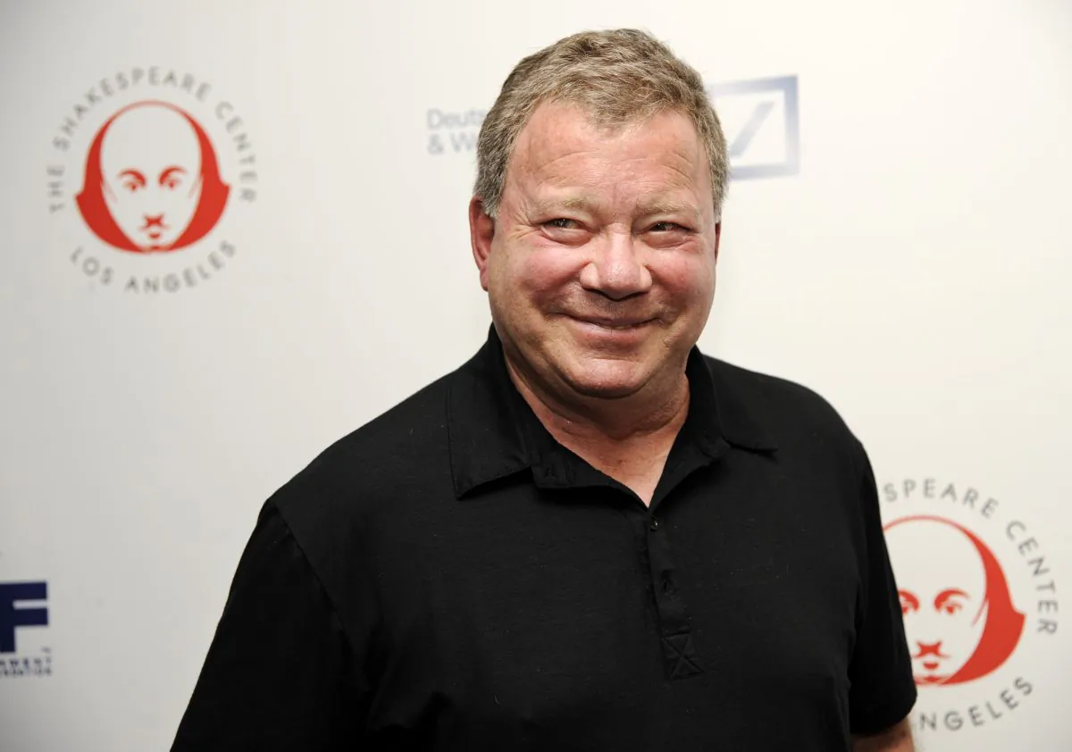 William Shatner arrives for the 24th annual Simply Shakespeare benefit reading of “As You Like It,” in Los Angeles on Sept. 22. (Chris Pizzello/Invision/AP)