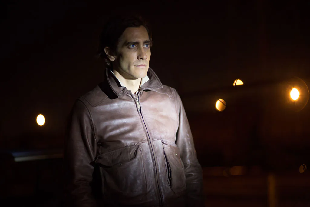 Jake Gyllenhaal appears in a scene from the film, "Nightcrawler." (AP Photo/Open Road Films, Chuck Zlotnick)